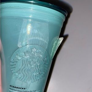 Starbucks glass cup